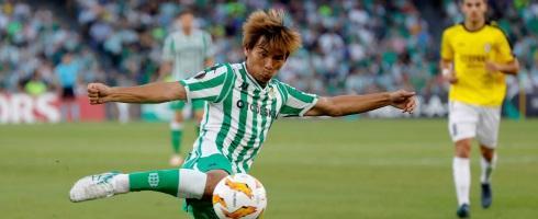 Real Betis midfielder Takashi Inui