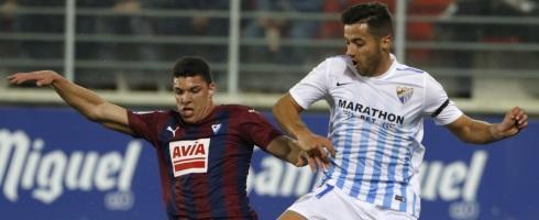 Malaga midfielder Jony Rodriguez