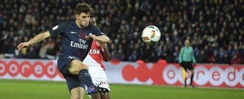 Paris Saint-Germain defender Thomas Meunier 