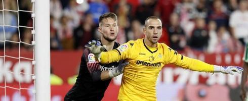 Real Betis goalkeeper Pau Lopez