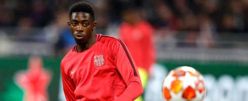 Barcelona forward Ousmane Dembele