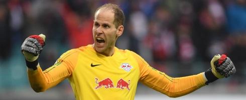 RB Leipzig goalkeeper Peter Gulacsi