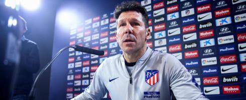Atletico Madrid boss Diego Simeone