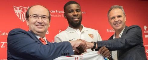 Sevilla midfielder Ibrahim Amadou