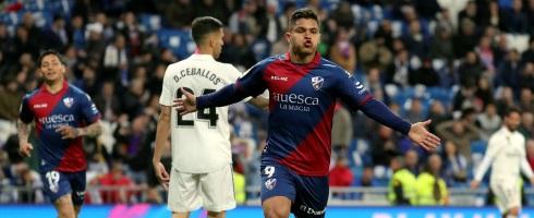 Huesca forward Cucho Hernandez