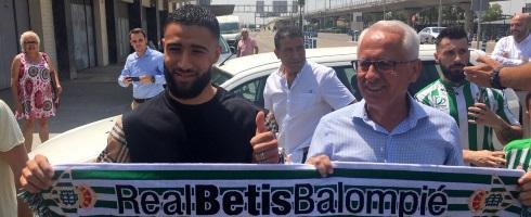 Real Betis playmaker Nabil Fekir