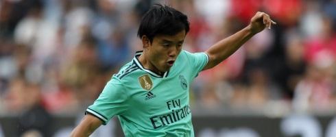Real Madrid playmaker Takefusa Kubo