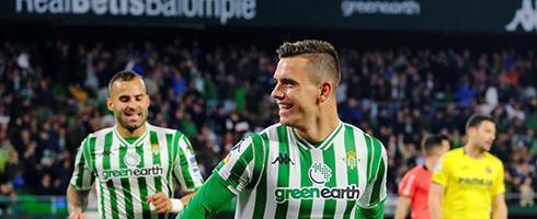 Real Betis midfielder Giovani Lo Celso