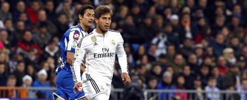 Real Madrid midfielder Lucas Silva