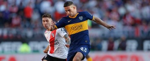 Boca Juniors midfielder Ivan Marcone