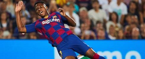 Barcelona forward Ansu Fati