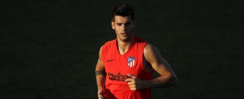 Atletico Madrid striker Alvaro Morata