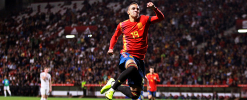 Sergio Ramos, Rodrigo and Paco Alcácer for Spain