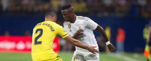 Real Madrid forward Vinicius