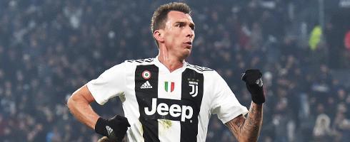 Juventus striker Mario Mandzukic