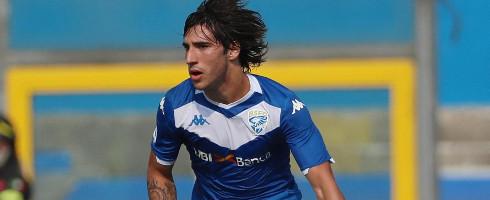 Brescia midfielder Sandro Tonali