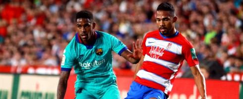 Barcelona wing-back Junior Firpo