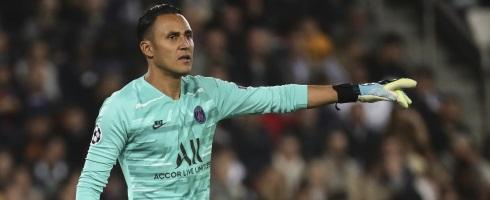 Paris Saint-Germain goalkeeper Keylor Navas