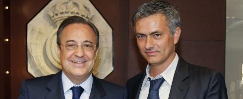 Florentino Perez and Jose Mourinho at Real Madrid