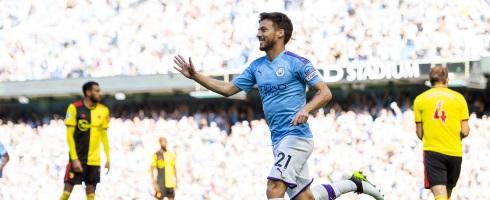 Manchester City playmaker David Silva