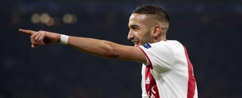 Ajax star Hakim Ziyech