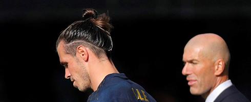 Gareth Bale and Zinedine Zidane at Real Madrid