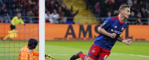 CSKA Moscow striker Fedor Chalov