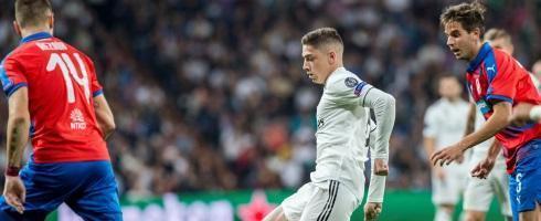 Real Madrid midfielder Fede Valverde