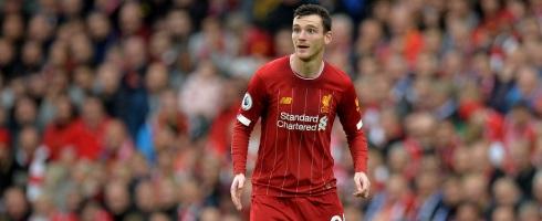 Liverpool defender Andy Robertson