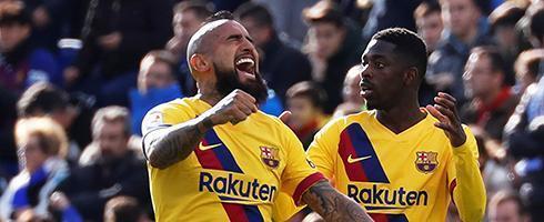 Barcelona midfielder Arturo Vidal