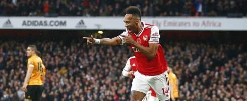 Arsenal striker Pierre-Emerick Aubameyang