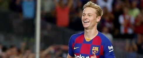 Barcelona midfielder Frenkie De Jong