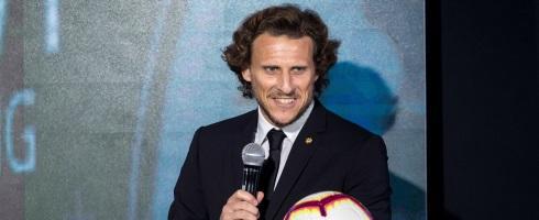 Former Atletico Madrid striker Diego Forlan
