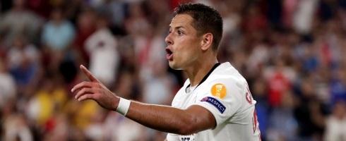 Sevilla striker Javier Hernandez
