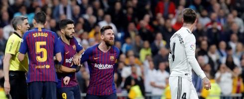 Lionel Messi and Sergio Ramos