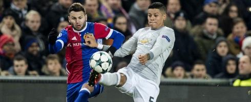 Manchester United defender Marcos Rojo