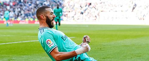 Real Madrid striker Karim Benzema