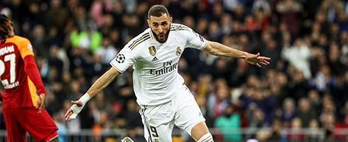Real Madrid striker Karim Benzema