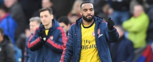 Arsenal striker Alexandre Lacazette