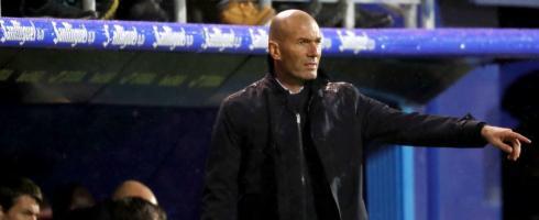 Real Madrid Coach Zinedine Zidane