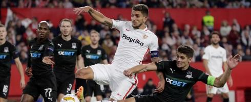 Sevilla defender Daniel Carrico