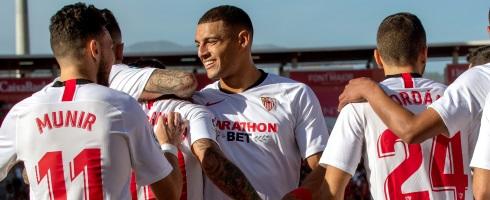 Sevilla defender Diego Carlos