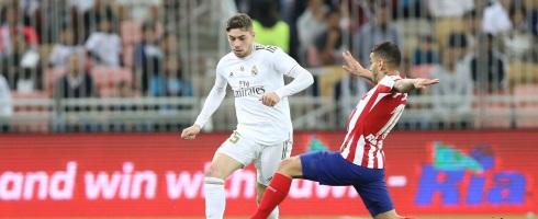 Real Madrid midfielder Fede Valverde