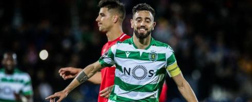 Sporting CP captain Bruno Fernandes