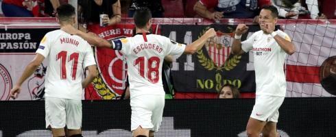 Sevilla striker Javier Hernandez