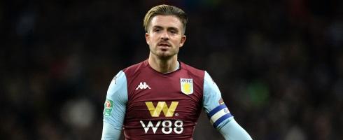 Aston Villa midfielder Jack Grealish
