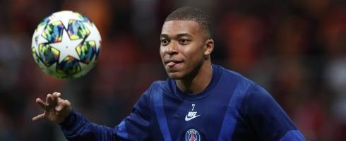Paris Saint-Germain striker Kylian Mbappe