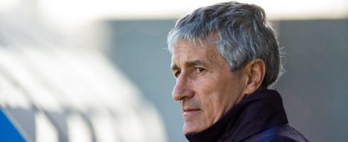 Barcelona boss Quique Setien