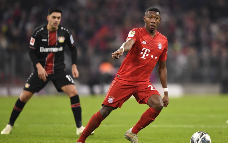 Bayern Munich defender David Alaba