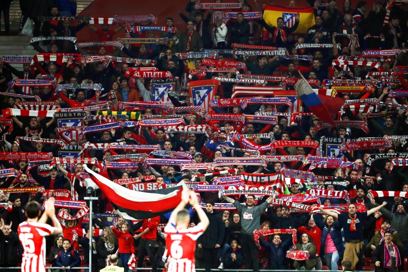 Atletico Madrid charged for chants towards Sevilla and Jesus Navas